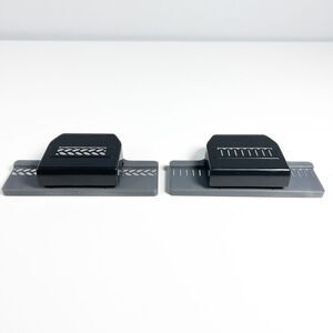 Lot Of 2 EK Success Flat Lock Border Punches Braid Border  & Lined Punch